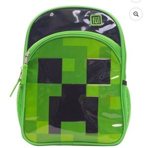 Minecraft Creeper Ful Mini Backpack NWT
